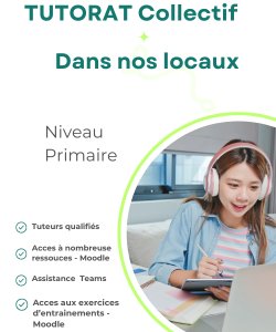 Tutorat Collectif-Niveau Primaire -Dans nos locaux